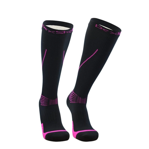 Шкарпетки водонепроникні Dexshell Compression Mudder, р-р M, рожеві - зображення 1