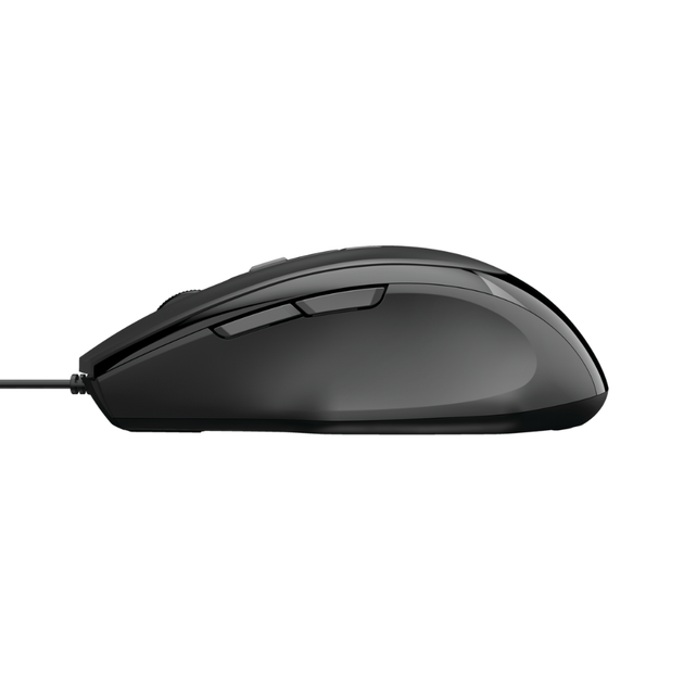 Мышь компьютерная Trust-23650 Voca Comfortable Mouse Проводная - изображение 3