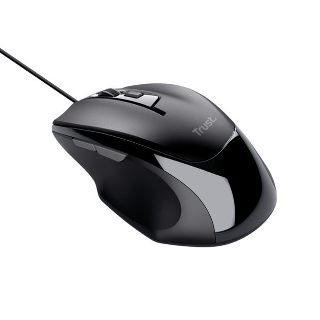Мышь компьютерная Trust-23650 Voca Comfortable Mouse Проводная - изображение 4
