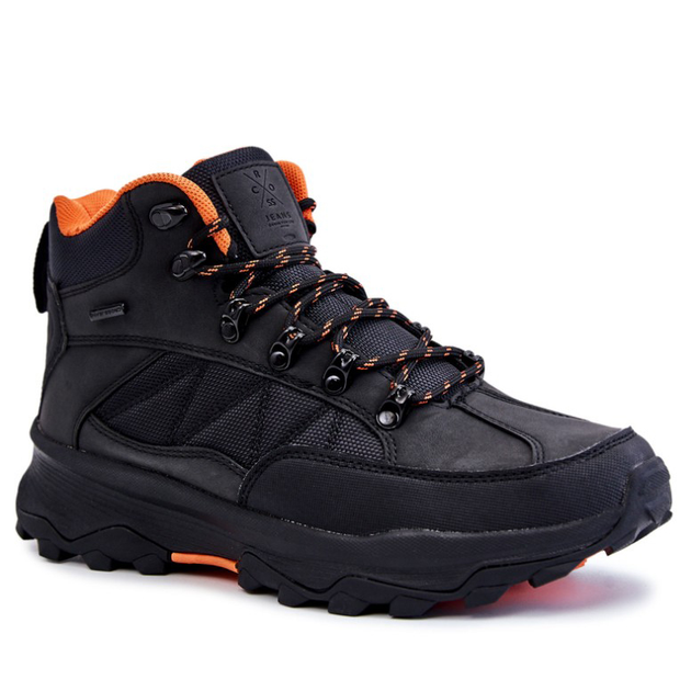 Zimowe buty trekkingowe męskie niskie Cross Jeans KK1R4018C 40 Czarne (8697319350036) - obraz 2