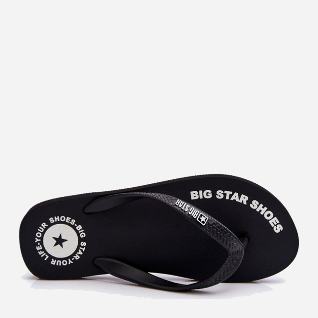Klapki japonki męskie Big Star LL174423 46 Czarne (5900714638177) - obraz 3