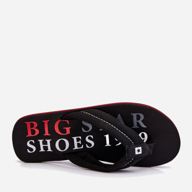 Чоловічі в'єтнамки Big Star LL174614 42 Чорні (5900714638801) - зображення 3