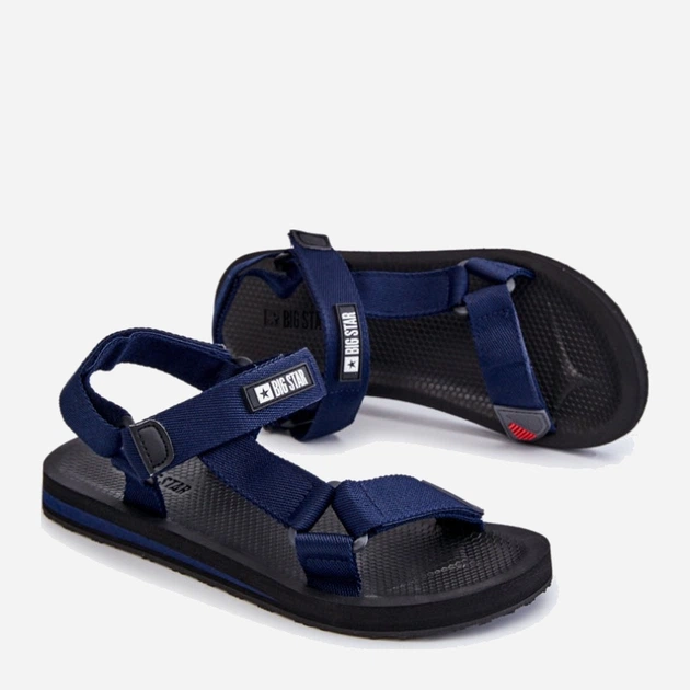 Чоловічі сандалі Big Star DD174718 46 Темно-сині (5900714077129) - зображення 3