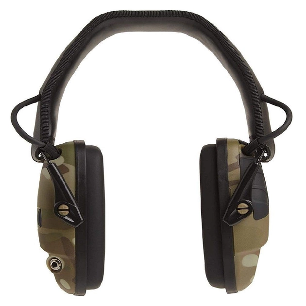 Навушники тактичні активні Howard Leight шумоподавлюючі Impact Sport R-02526 з NRR захистом 22 дБ camouflage - зображення 1
