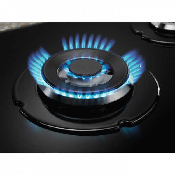 Газова варильна поверхня Electrolux kgg6437k чорний - зображення 6