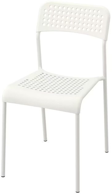 Стул для кухни и гостиной IKEA ADDE Белый (10219178) – купить онлайн на ...