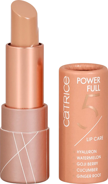 Гігієнічна помада Catrice Cosmetics Power Full 5 Lip Care Balm 050-Romantic Nude 3.5 г (4059729379740) - зображення 1