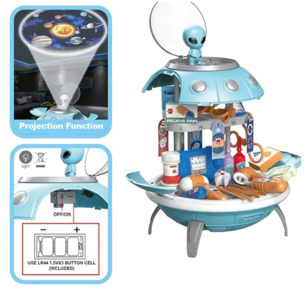 Игрушка-сюрприз PLAY JOYIN UFO Projection Dental Clinic/НЛО Стоматология 25753 - изображение 3