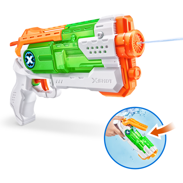 Водный бластер Zuru X-Shot Warfare Fast Fill Small 56220R - изображение 6
