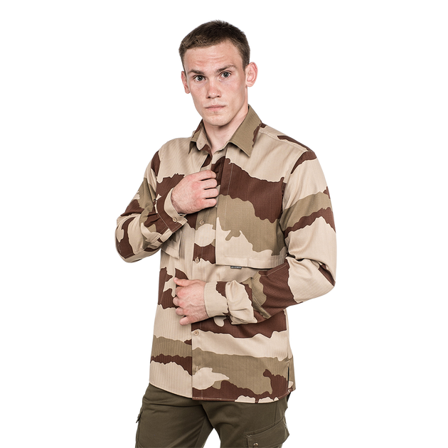Рубашка камуфляжная тактическая Brotherhood Camo буря в пустыне пустынный камуфляж 48-50/170-176 - изображение 1