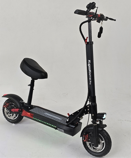 ROZETKA | Электросамокат Kugoo Kirin M4 Pro (600W 48V 18Ah) Черный ...