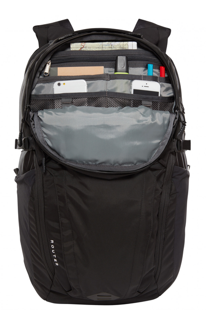 Рюкзак The North Face Router 40L черный – Стильные