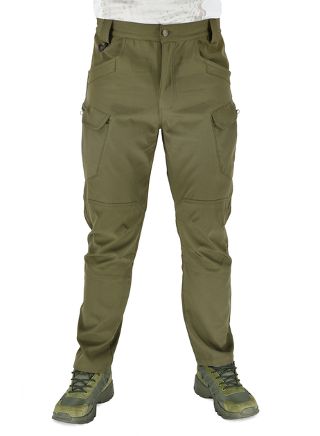 Летние тактические штаны карго Eagle SP-02 Soft Shell Olive Green S - изображение 1