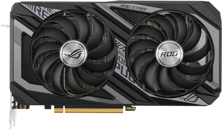 Asus PCI-Ex Radeon RX 6650 XT 08G ROG Strix V2 OC Edition 8 GB GDDR6 (128 bitów) (2694/17500) (1 x HDMI, 3 x DisplayPort) (ROG-STRIX-RX6650XT-O8G-V2-GAMING) - obraz 1