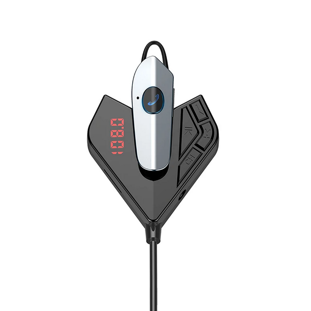 FM-модулятор с Bluetooth и USB, V11 BT + Гарнитура - Фото 3 FM-модулятор с Bluetooth и USB, V11 BT + Гарнитура - изображение 3