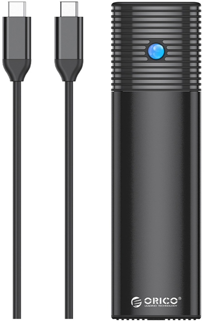 Kieszeń zewnętrzna Orico M.2 NVMe USB-C 10 Gbps Czarna (PWM2-G2-BK-EP) - obraz 3