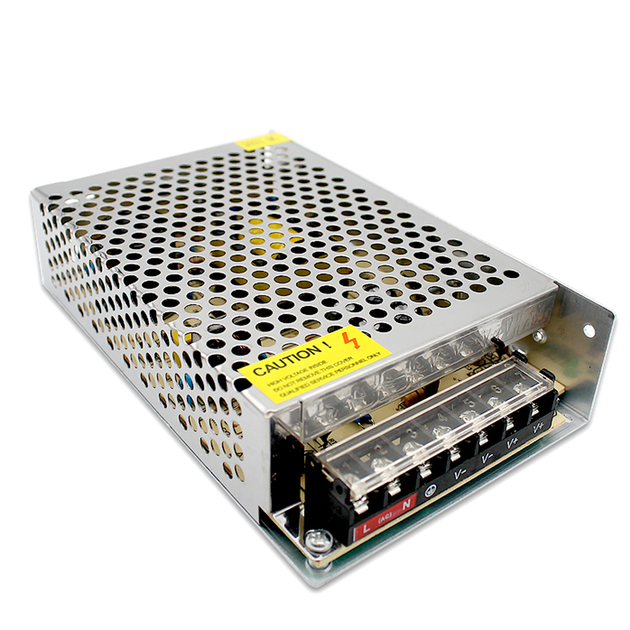 Блок питания 12V 15А METAL / Перфорированный адаптер для светодиодной ленты - изображение 2