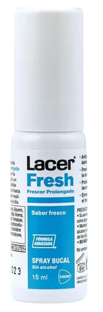 Спрей для ротової порожнини Lacer Lacerfresh Spray 15 мл (8470001840103) - зображення 1