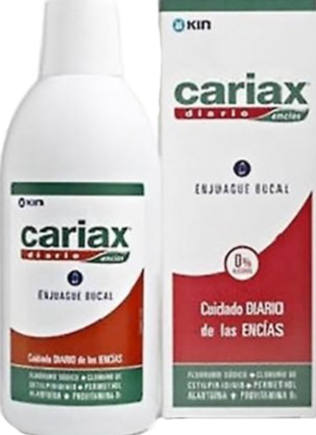 Płyn do płukania ust Kin Cariax Daily Mouthwash 500 ml (8470001524959) - obraz 1