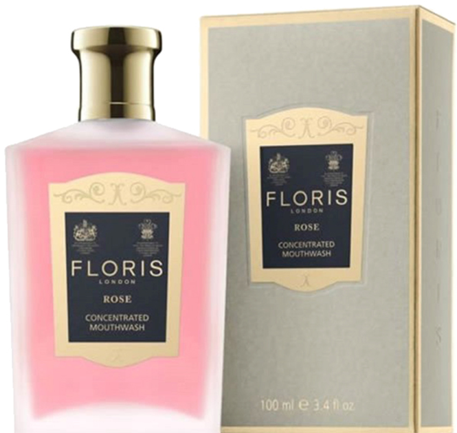 Płyn do płukania ust Floris Rose Concentrated Mouthwash 100 ml (886266002992) - obraz 1