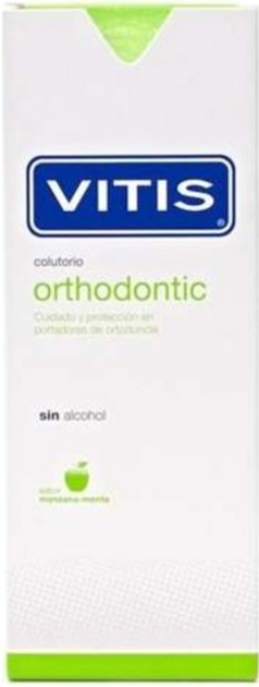 Płyn do płukania ust Vitis Orthodontic Mouthwash 500 ml (8427426001671) - obraz 1