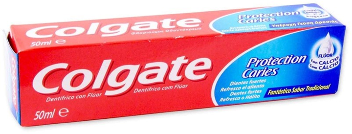 Pasta do zębów Colgate Protection Caries Toothpaste 50 ml  (8410372153303) – kupuj z dostawą na terenie Polski