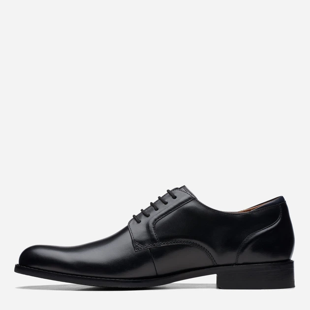 Buty derby męskie skórzane Clarks 26171449 41.5 (7.5UK) 25.8 cm Czarne (5059680996627) - obraz 2