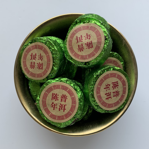 Шен пуэр Chen Pu Nian Er в таблетках 100 г от продавца: ChineseTeaHome ...
