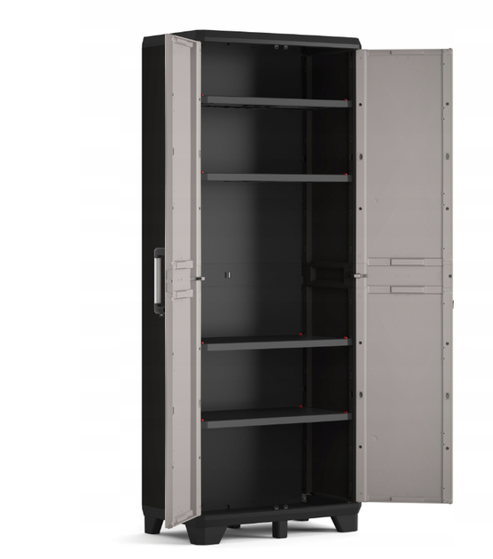 Шафа пластикова Keter Armadio Pro Alto 173 x 68 x 39 см макс. 20 кг на полицю - изображение 2