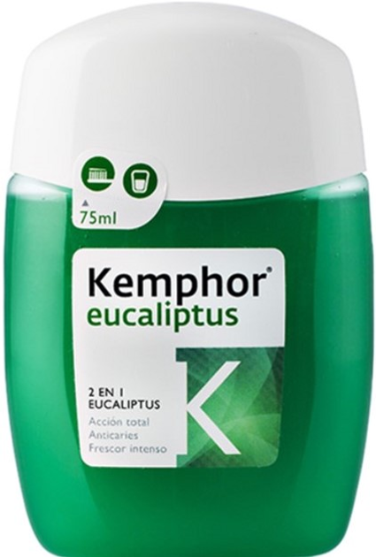 Pasta do zębów Kemphor Eucalyptus 2 In 1 75 ml (8410496051301) - obraz 1