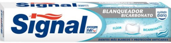 Pasta do zębów Signal Whitening Bicarbonate Toothpaste 75 ml (8413300330760) - obraz 1