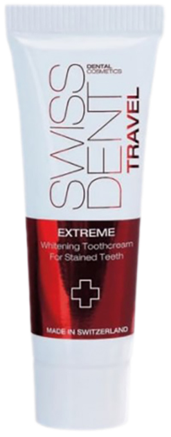 Зубна паста Swissdent Extreme Whitening Toothpaste 10 мл (7640126190723) - зображення 1