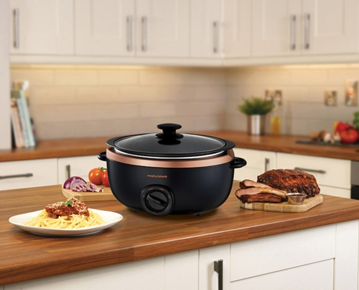 Медленноварка Morphy Richards Electric Slow Cooker 461016 (Британия) - изображение 5