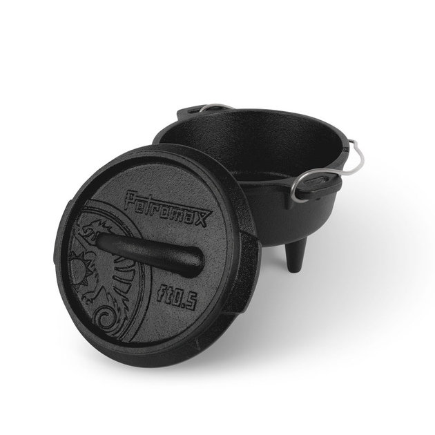 Казан-жаровня чугунная Petromax Dutch Oven ft0.5 на ножках 0.6 л ...