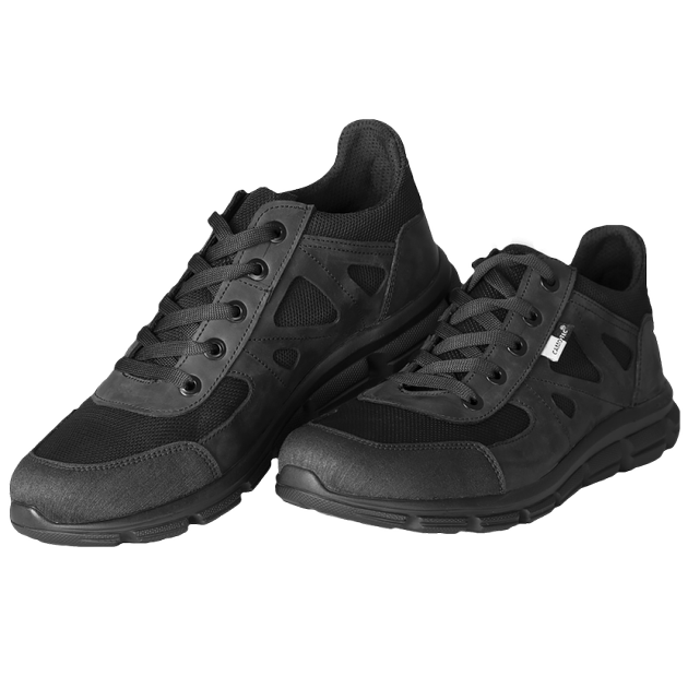 Кросівки тактичні зносостійкі польове взуття для спеціальних служб 42 Чорний (OR.M_2893) - зображення 1