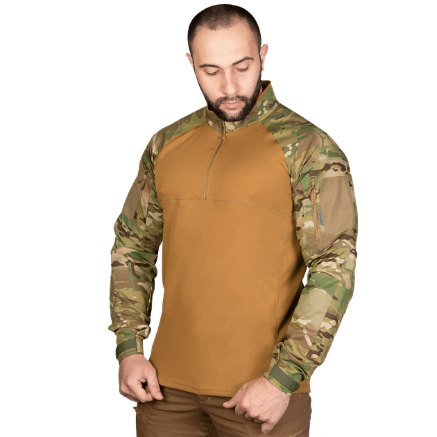 Рубашка боевая тактическая дышащая рубашка для специальных подразделений UBACS M Multicam/Койот (OR.M_2760) - изображение 2