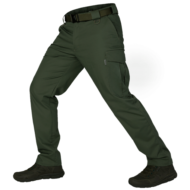 Штани тактичні чоловічі зносостійкі похідні штани для силових структур KOMBAT XXXL-Long Олива (OR.M_1935) - зображення 1