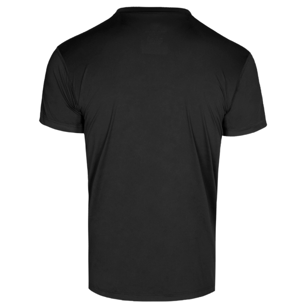 Футболка чоловіча тактична польова повсякденна футболка для спецсужб S Чорний (OR.M_515) - зображення 2