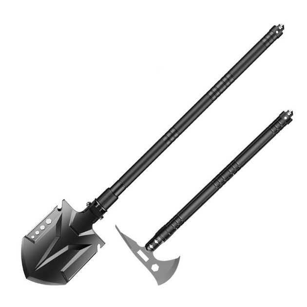 Многофункциональный набор YUANTOOSE TL1-F4 лопата, топор, ложка, вилка, нож походный (OR.M_47144) - изображение 2
