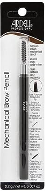 Олівець для брів Ardell Mechanical Brow Pencil Medium Brown (74764682741) - зображення 1