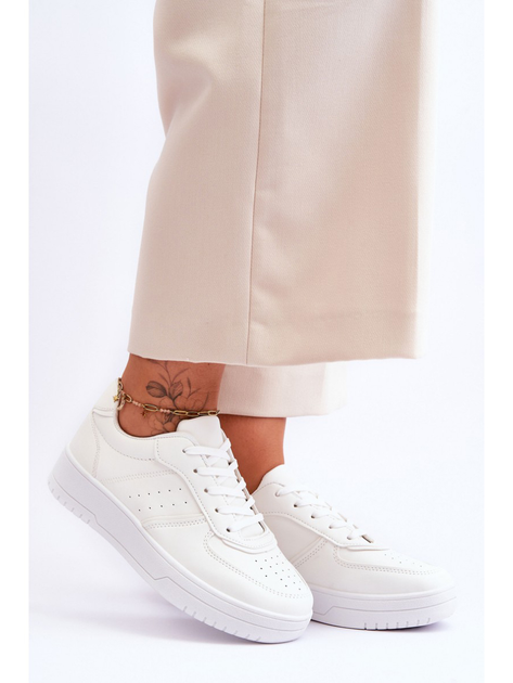 Sneakersy damskie z eko skóry Feel It 36 Białe (5905677123005) - obraz 5