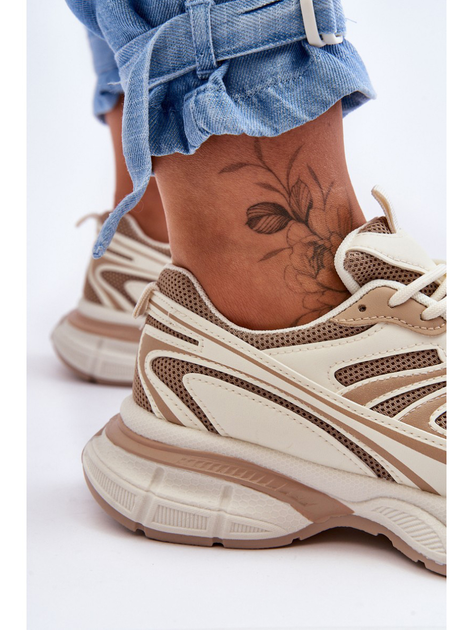 Buty sportowe damskie Emare 38 Beżowe (5905677438154) - obraz 8
