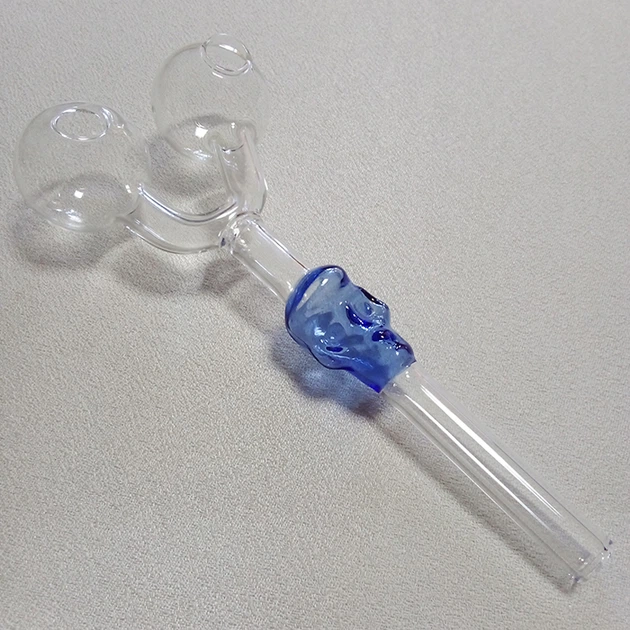 Стеклянная трубка для курения Билли Бонс Oil Light Blue Ø30 мм. (28420) - Фото 1 Стеклянная трубка для курения Билли Бонс Oil Light Blue Ø30 мм. (28420) - изображение 1