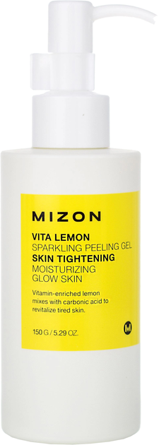 Witaminowy żel peelingujący Mizon Vita Lemon Sparkling Peeling Gel z ekstraktem z cytryny 150 g (8809663752415) - obraz 1