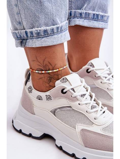 Buty sportowe damskie Escape 37 Białe (5905677432329) - obraz 7