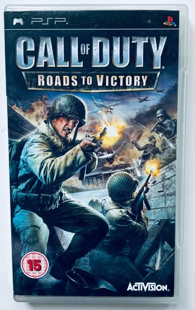 Call of Duty Roads to Victory, Б/В, англійська версія - UMD-диск для PSP - Фото 1 Call of Duty Roads to Victory, Б/В, англійська версія - UMD-диск для PSP - зображення 1