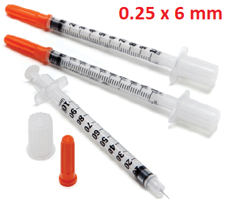 BD MicroFine Plus 1 мл U-100 (упаковка 100 шт) Инсулиновый шприц 31G (0.25*6 mm) - изображение 2