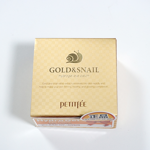 Гидрогелевые патчи Petitfee Gold & Snail Hydrogel Eye Patch для глаз с золотом и улиткой 60 шт - Фото 3 Гидрогелевые патчи Petitfee Gold & Snail Hydrogel Eye Patch для глаз с золотом и улиткой 60 шт - изображение 3