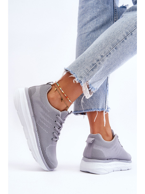 Buty sportowe damskie Lavarone 40 Szare (5905677139808) - obraz 6