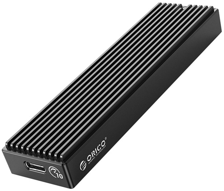Zewnętrzna kieszeń Orico M.2 NVMe SSD 10 Gb/s USB-C (M2PV-C3-BK-EP) - obraz 1